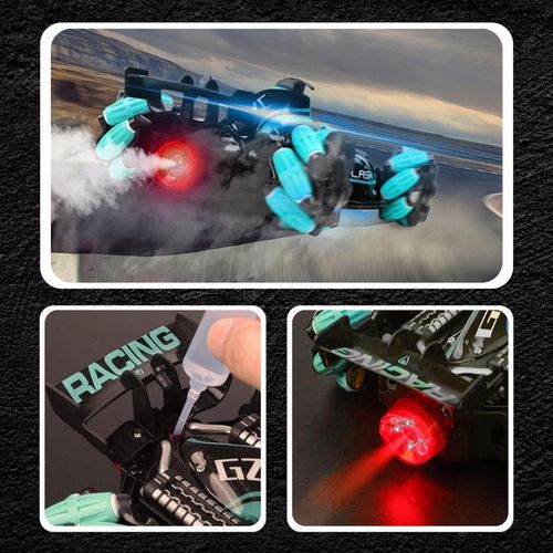 ZDALNIE STEROWANY DUŻY SAMOCHÓD DRIFT CAR AUTO STEROWANE GESTAMI RĘKI PILOT na Arena.pl