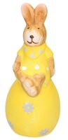 ZAJĄC ZAJĄCZEK CERAMICZNY FIGURKA WIELKANOCNA