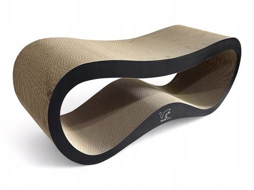 DRAPAK DLA KOTA KARTONOWY DUŻY LEGOWISKO 75x26x25 cm HomeCatty na Arena.pl