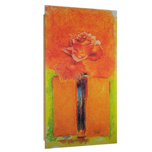 Deco Panel, Róża w wazonie 50x100 na Arena.pl