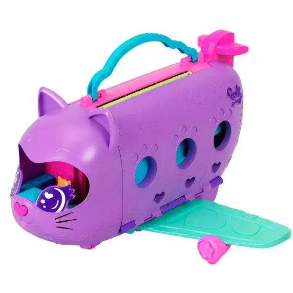 Polly Pocket. Hwp19 Kotolot. Koci Samolot zdjęcie 2