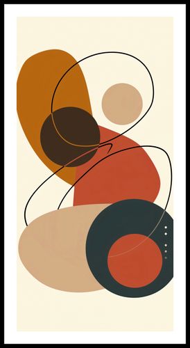 Plakat 50x100cm Geometria Harmonii na Arena.pl