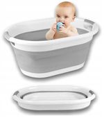 Miska Silikonowa Składana 30 l Kosz na Pranie Składany Wanienka dla