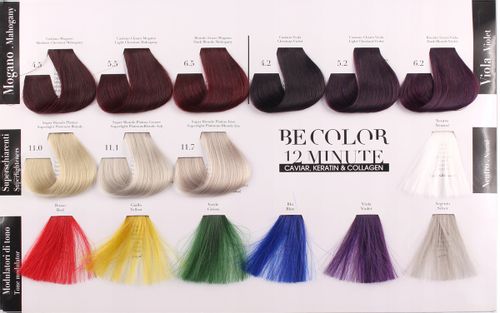 BE HAIR Be Color Farba do włosów Bez Amoniaku 5,8 - 100ml na Arena.pl