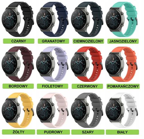 3x PASEK DO HUAWEI WATCH GT 2 2e 3 4 5 GT2 GT3 GT4 GT5 PRO 46MM 48MM KOLORY na Arena.pl