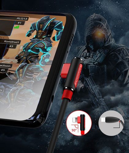 Proda kabel 3w1 USB - 2x Lightning / USB Typ C 5A na Arena.pl