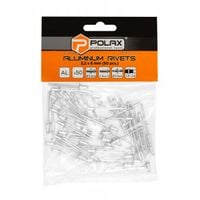 nity aluminiowe 3,2 x 6 mm 50 szt polax