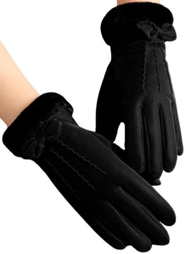 Rękawiczki Ciepłe Dotykowe Zimowe Ocieplane Misiu na Arena.pl