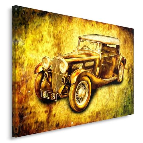 Obraz na płótnie - Canvas, Auto retro 120x80 na Arena.pl