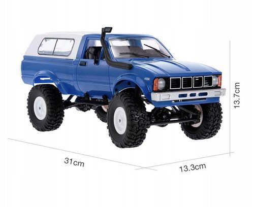 SAMOCHÓD ZDALNIE STEROWANY Auto RC TERENOWY WPL OFF ROAD 4x4 DUŻY PICKUP na Arena.pl