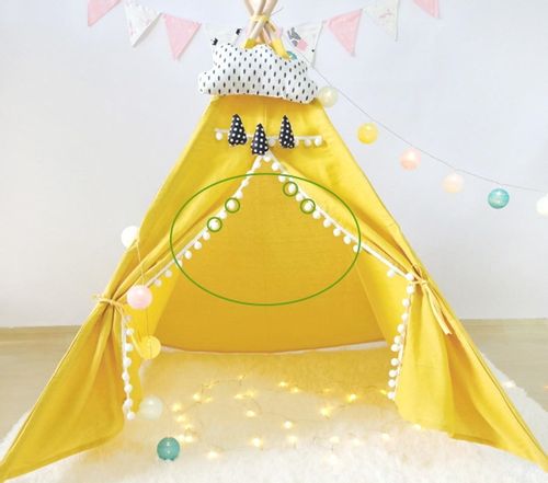 Namiot TIPI WIGWAM TEEPEE dla dzieci MATA +LAMPKI na Arena.pl