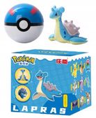 Figurka LAPRAS Pokemon Pokeball BOX + Składana Figurka Pokemony