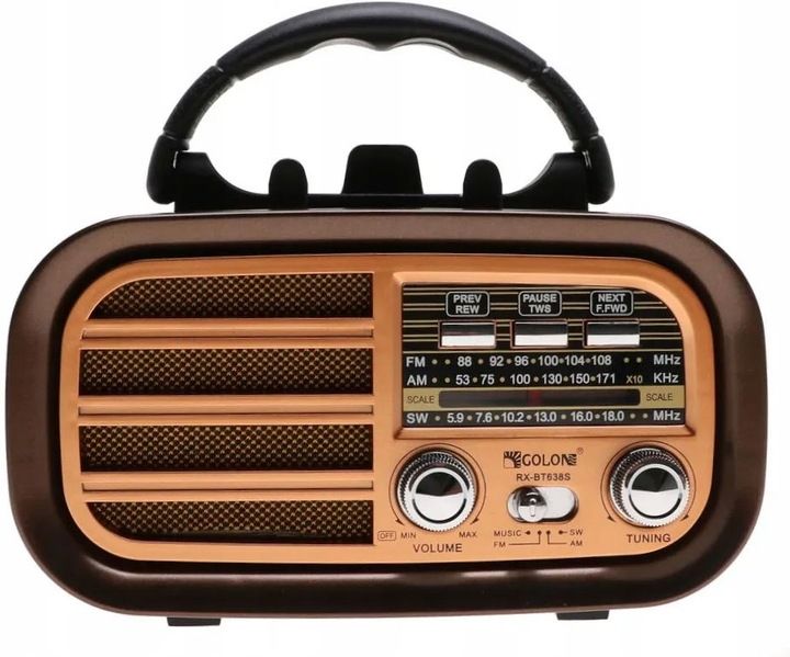PRZENOŚNE RADIO KUCHENNE BUDOWALNE MICRO SD USB BLUETOOTH PANEL zdjęcie 4