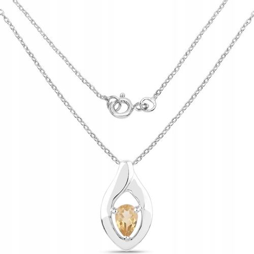 NATURALNY CYTRYN SREBRO UROCZY WISIOREK na Arena.pl