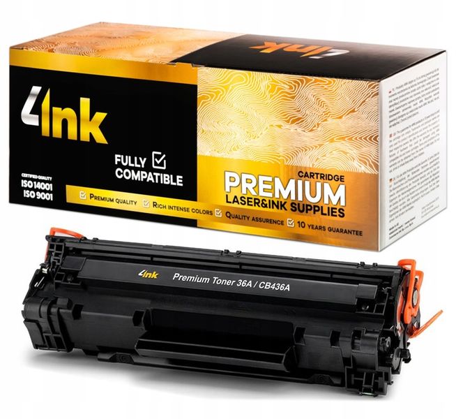 TONER 4INK / HP 36A / CB436A / PREMIUM / XL zdjęcie 1
