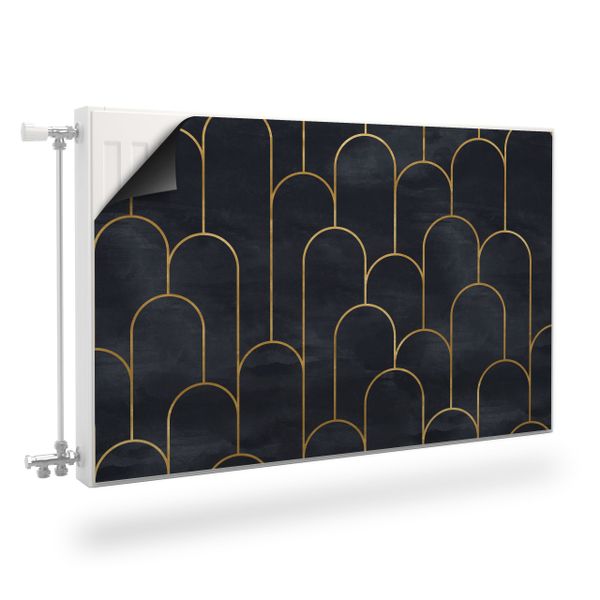 Osłona MAGNETYCZNA Na Grzejnik Abstrakcyjny Wzór 90cm x 60cm zdjęcie 1