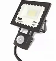 HALOGEN Naświetlacz Lampa LED 20W z CZUJNIK RUCHU Halogen PIR z Czujnikiem