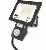 HALOGEN Naświetlacz Lampa LED 20W z CZUJNIK RUCHU Halogen PIR z Czujnikiem
