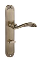 KLAMKA DRZWIOWA ORION 72MM WC KOLOR PATYNA