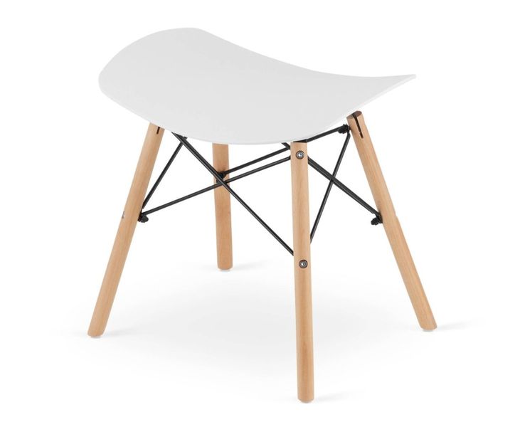 Taboret KORFU - biały x 1 zdjęcie 10