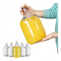 6x DAMA 5L Z ZAKRĘTKĄ GĄSIOR BALON NA WINO NALWK BANIAK NA ALKOHOL WÓDKĘ