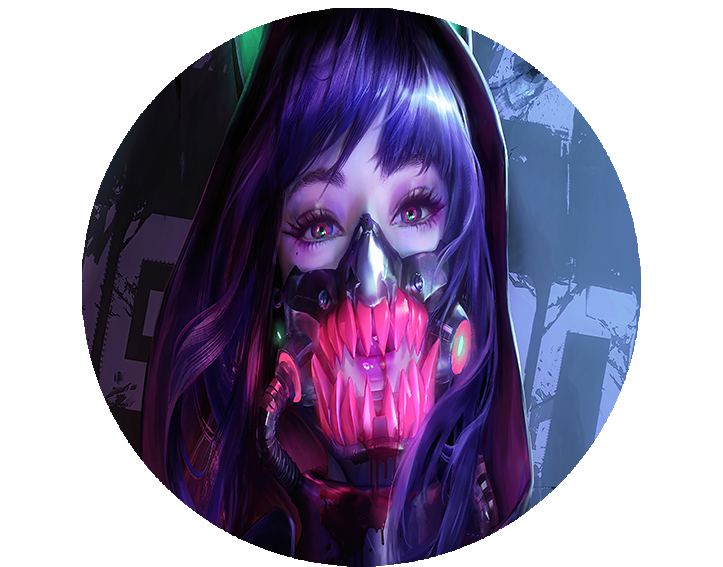 Podkładka pod myszkę Cyberpunk zdjęcie 2