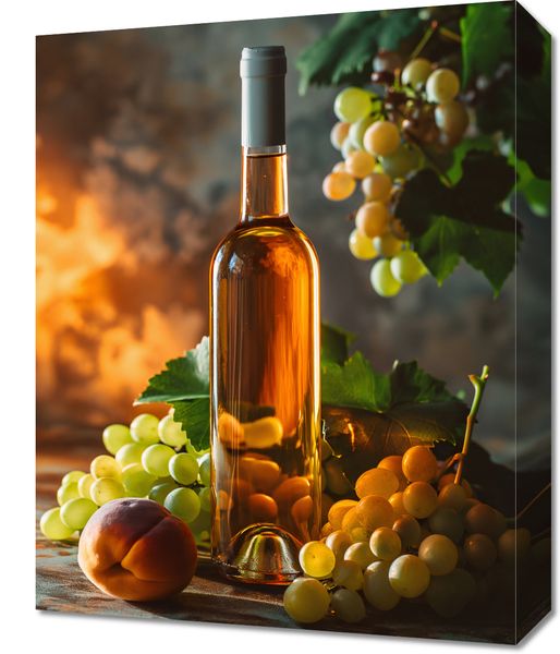 Obraz 40x50cm Bursztynowe Wino zdjęcie 1