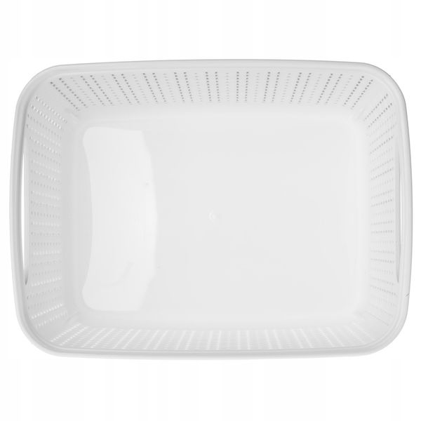 KOSZYK POJEMNIK PUDEŁKO PLASTIK KOSZ 3,3L KOLORY zdjęcie 3