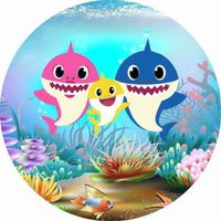 Opłatek na tort Ryba Wędkarz Wędka Rybki Ferajna