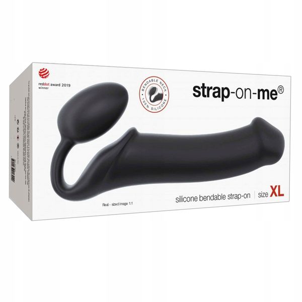 Dildo strap-on silikonowy do zabawy we dwoje. zdjęcie 5