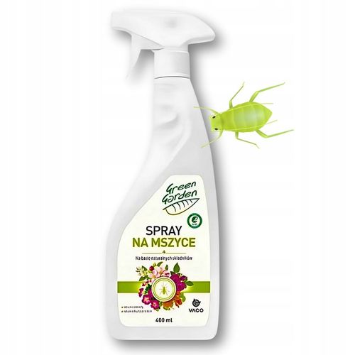 Płyn Na Mszyce Green Garden Vaco Ochrona ROŚLIN Ekologiczny Spray 400 ml x3 na Arena.pl