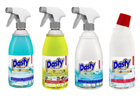 Dasty Zestaw Chemii Domowej - Czyszczenie Łazienki 0,7L, Odtłuszczacz 0,7L
