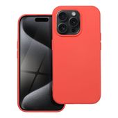 Futerał SILICONE do IPHONE 15 Pro brzoskwiniowy