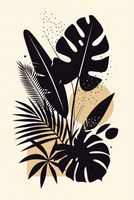 Plakat 68x101cm Tropikalny Raj
