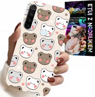 ETUI DO XIAOMI NOTE 8T - MIŚ MISIE WZORY DLA NAJMŁODSZYCH + SZKŁO