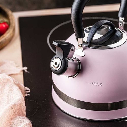 czajnik 1,8l z gwizdkiem kinghoff kh-1856 różowy na Arena.pl