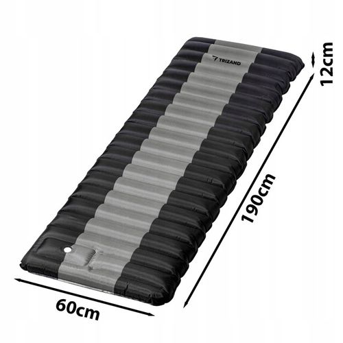 MATERAC DMUCHANY TURYSTYCZNY DO NAMIOTU ZWIJANY MOCNY + WBUDOWANA POMPKA na Arena.pl