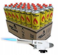 PALNIK + KARTUSZ GAZOWY x 28 szt GAZ NABÓJ ALPEN