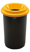 Kosz do segregacji ECOBIN 50L żółty - plastik