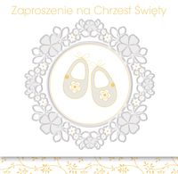 zaproszenie kwadrat zkw 120x120 chrzest nr 56256