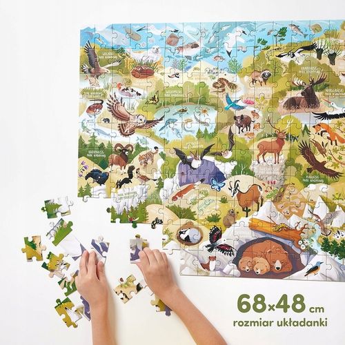 CzuCzu Dzikie Puzzle Parki Narodowe 200 elementów 6+ 92498 na Arena.pl