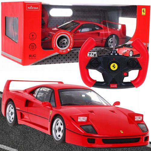 SAMOCHÓD ZDALNIE STEROWANY WYŚCIGOWY FERRARI F40 1:14 AUTKO NA PILOTA R/C na Arena.pl