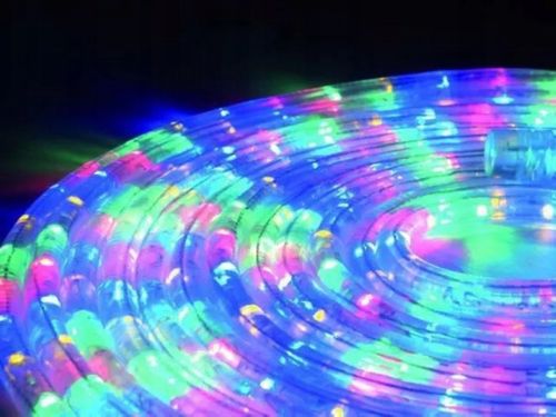 WĄŻ ŚWIETLNY 20M LED MULTI-KOLOR na Arena.pl