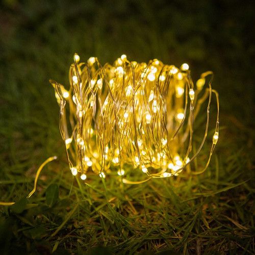 GIRLANDA SOLARNA 12M OGRODOWA 100 LED IP44 DRUCIKI 3000K na Arena.pl