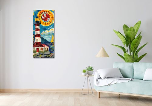 Obraz 40x100cm Żywa Przystań na Arena.pl