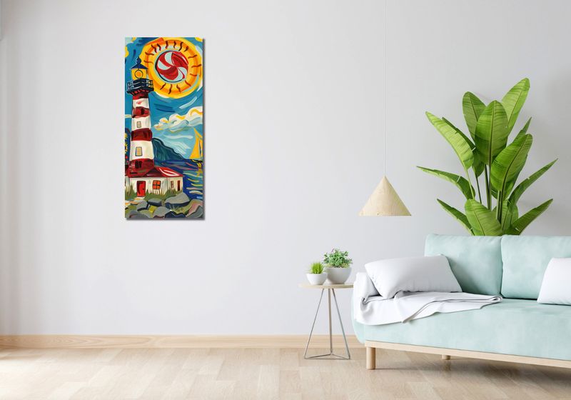 Obraz 40x100cm Żywa Przystań zdjęcie 2