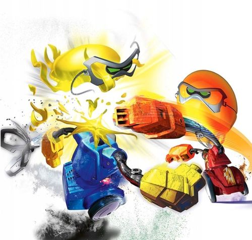 Auto Roboty Walczące Zdalnie Sterowane Balony + 2 Piloty + Zestaw 20 Balon na Arena.pl