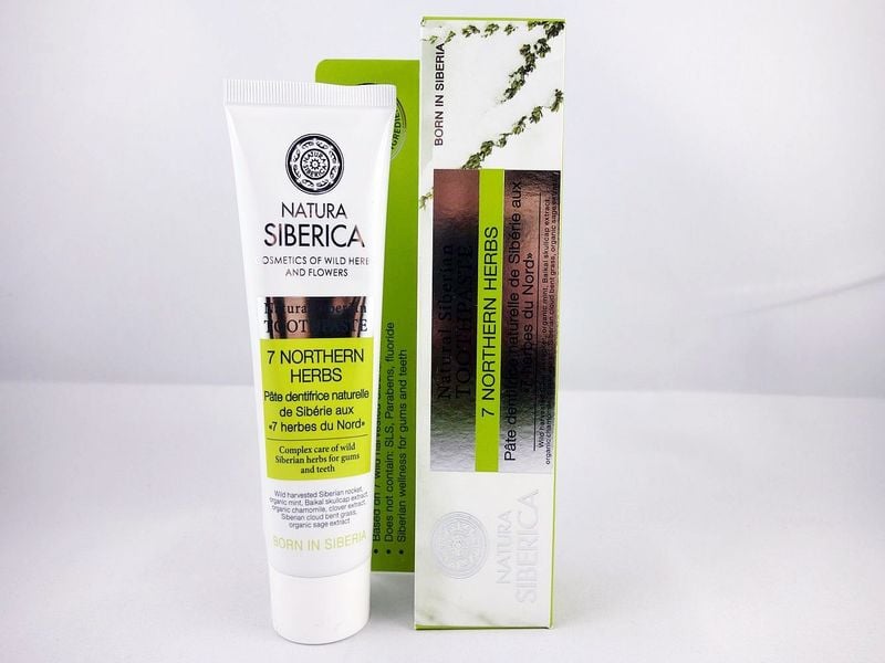 Naturalna pasta do zębów 7 Ziół Północy - Natura Siberica zdjęcie 2