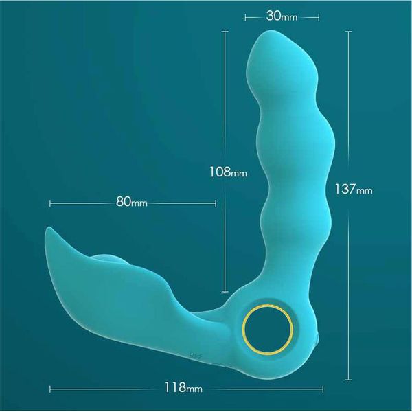 Masażer Prostaty I Jąder, Dwa Punkty Stymulacji zdjęcie 13