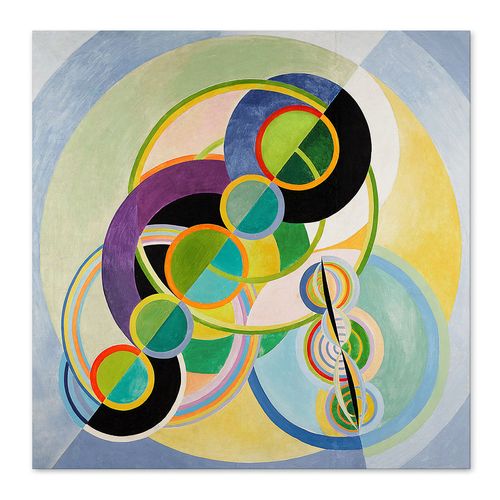 Obraz na płótnie robert delaunay okręgi 80x80 cm na Arena.pl
